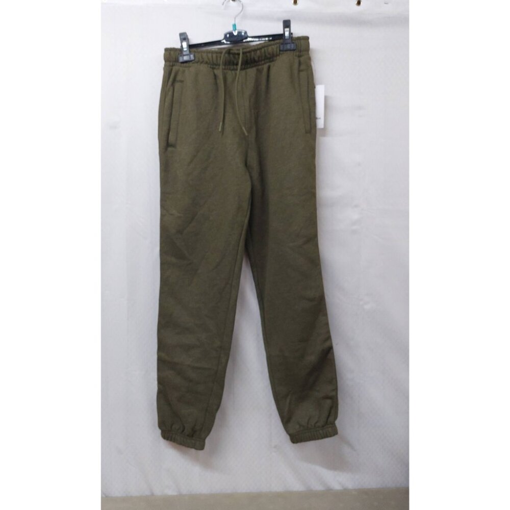 NWT Goodfellow & Co XS Green Knit Jogger Pants Adjustable Drawstring Waist